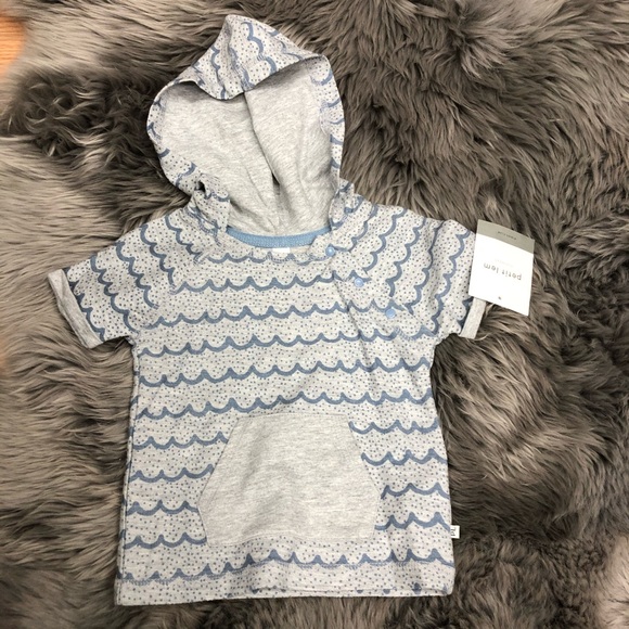 Petit Lem | Girl's Playwear Set | 2 Pieces | Waves Design | Various Sizes - Picture 2 of 5